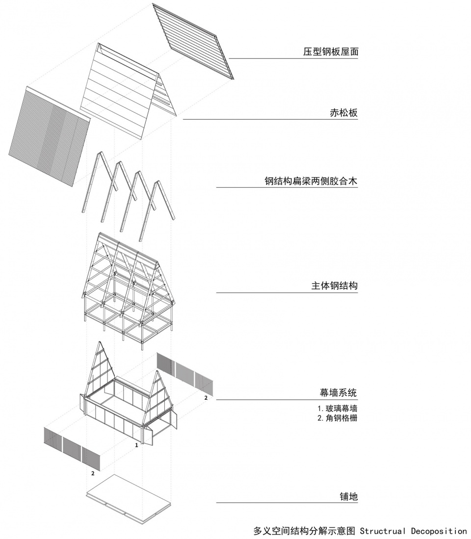 掩映在竹林中的帐篷营地酒店 建言建筑