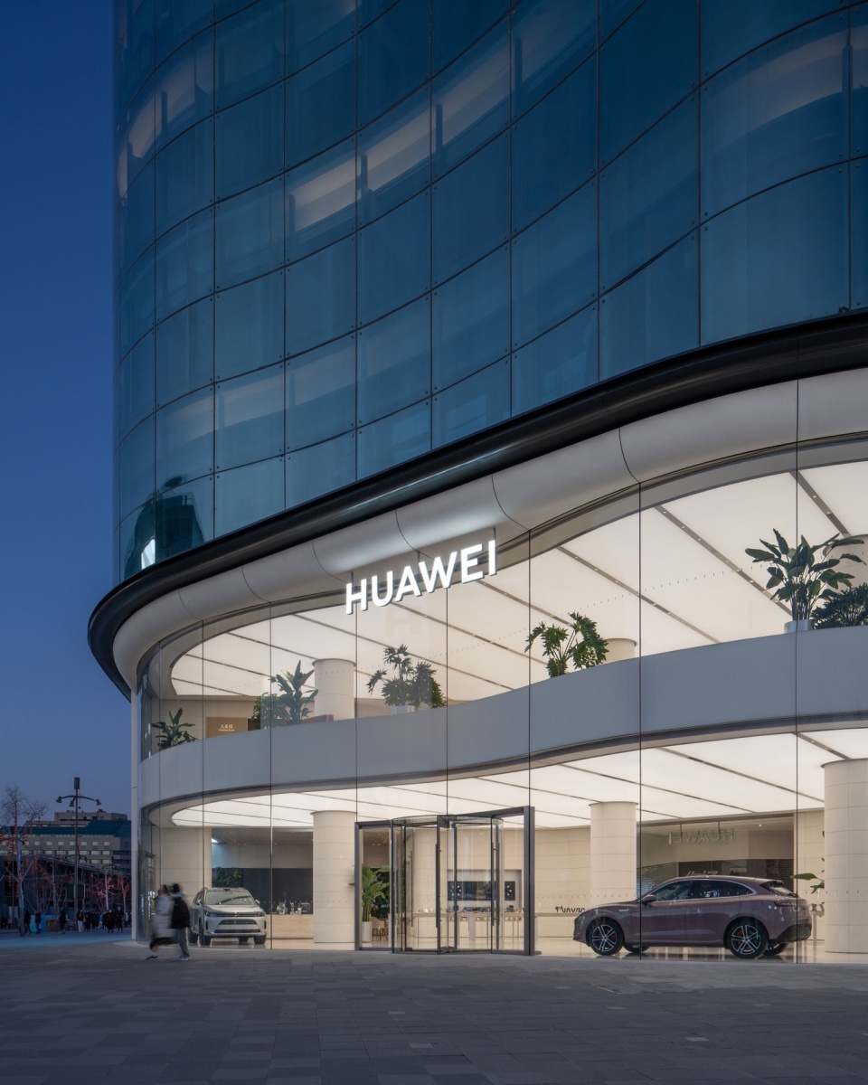 huawei flagship store beijing by superimpose architecture