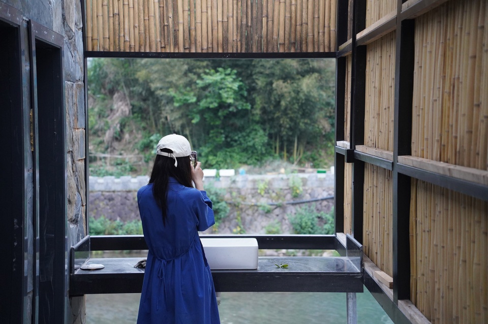 public toilet in dalinggen village by aerobic architecture songyang yuankun construction