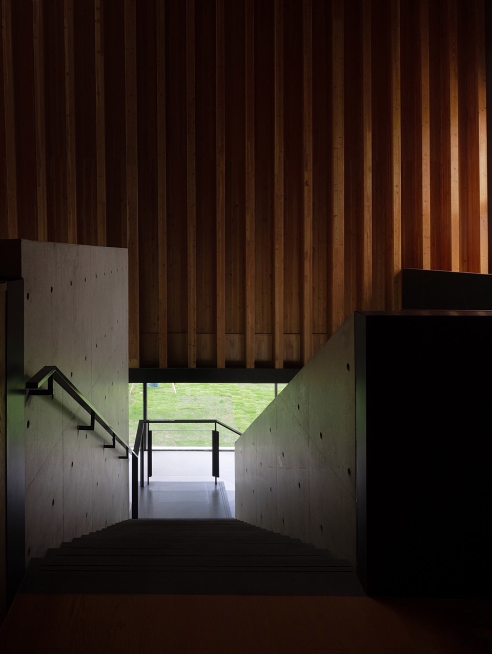 The Big Barn Town Center of Yu Niao Liu Su by Atelier Deshaus
