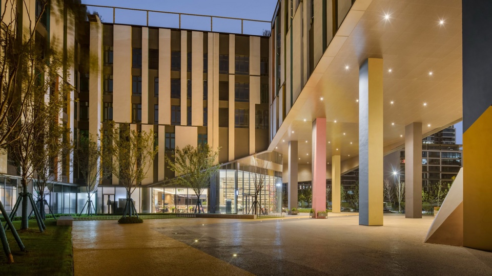 oct vanke century waterfront community service center by shuishi