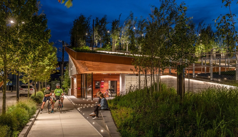 2023 ASLA GENERAL DESIGN AWARD OF HONOR Hood Bike Park by Offshoots Inc