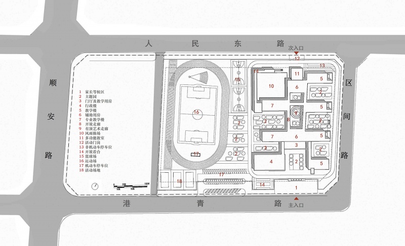 anqing jiankang road primary school by atelier shanghai dachuan archi
