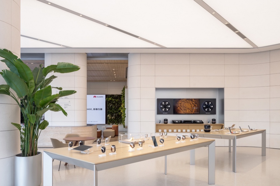 huawei flagship store beijing by superimpose architecture