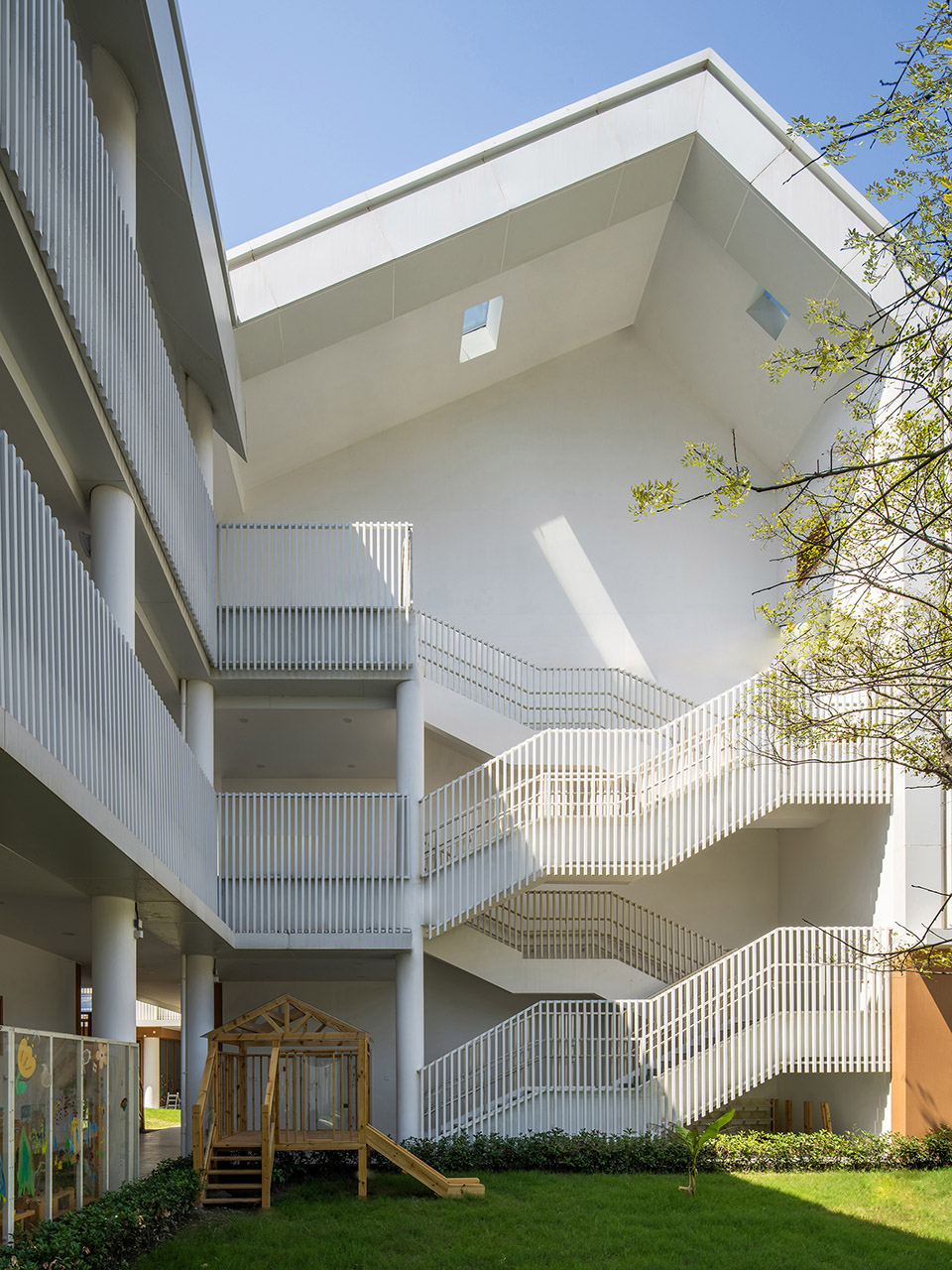 shanghai blue bay kindergarten by ecadi studio dingshun
