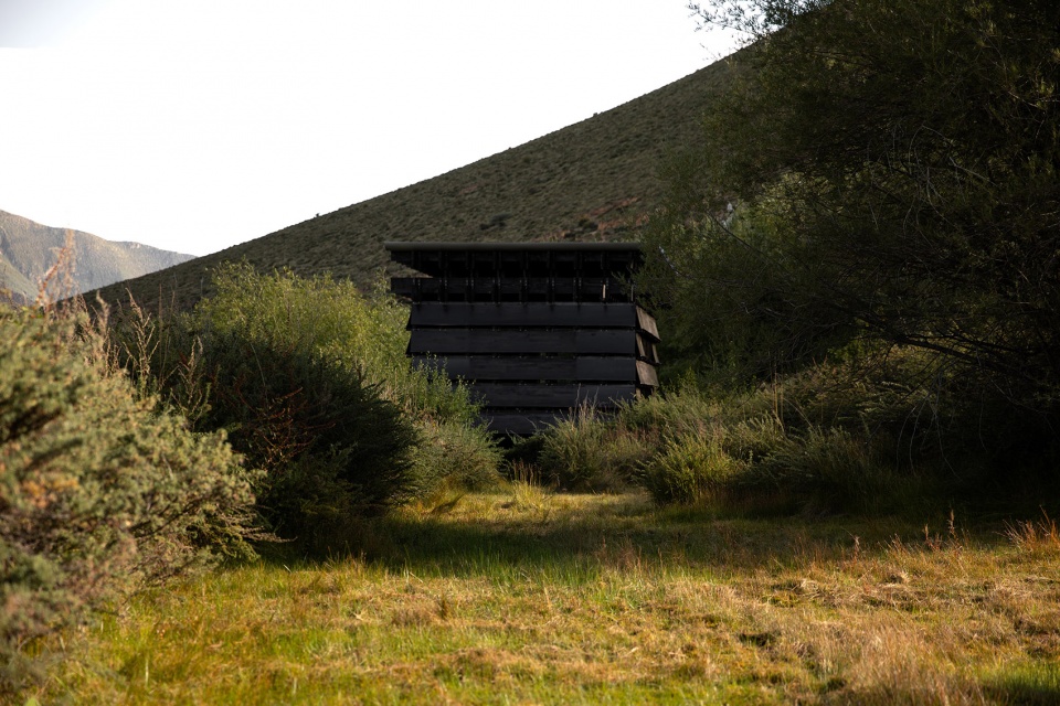 shannan beehive observation cabin by omno