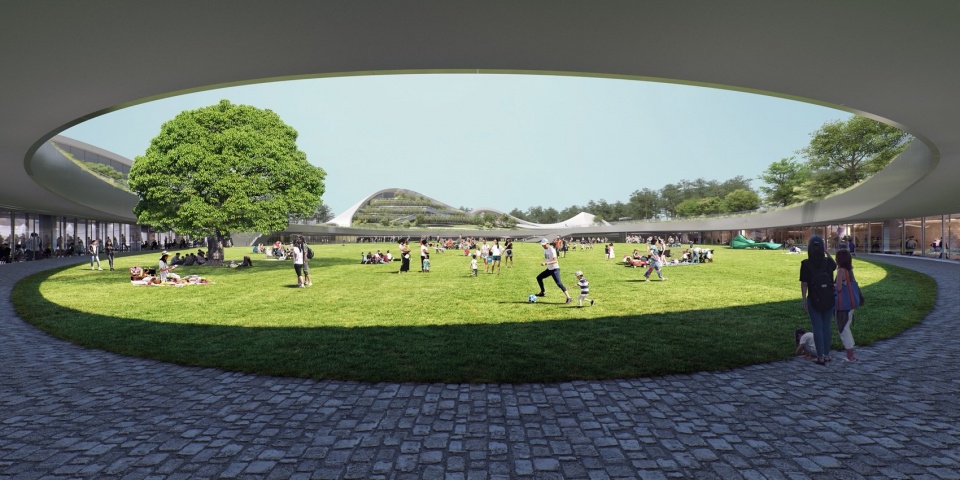 MAD Jiaxing South Lake Future Plaza is under construction