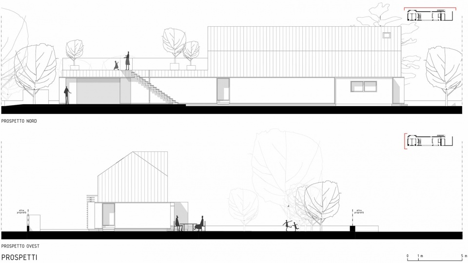 casa 9 border house by lca architetti