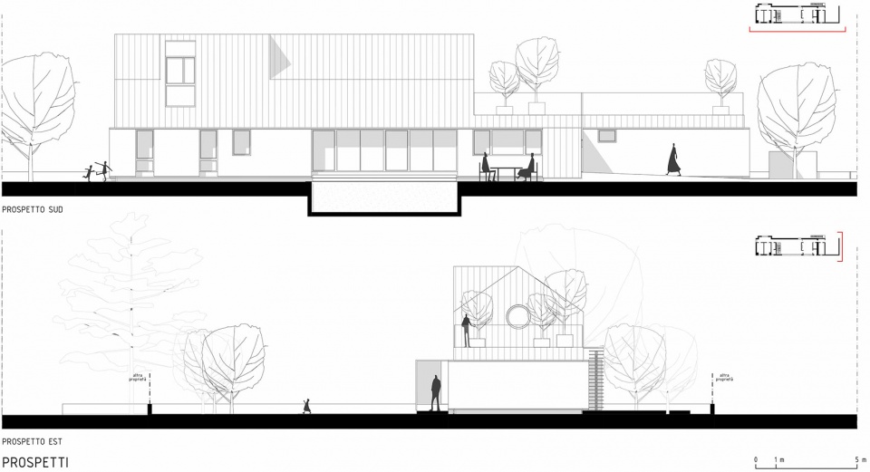 casa 9 border house by lca architetti
