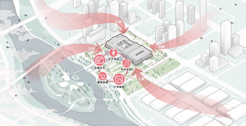 Changsha International Conference Center by SCAD