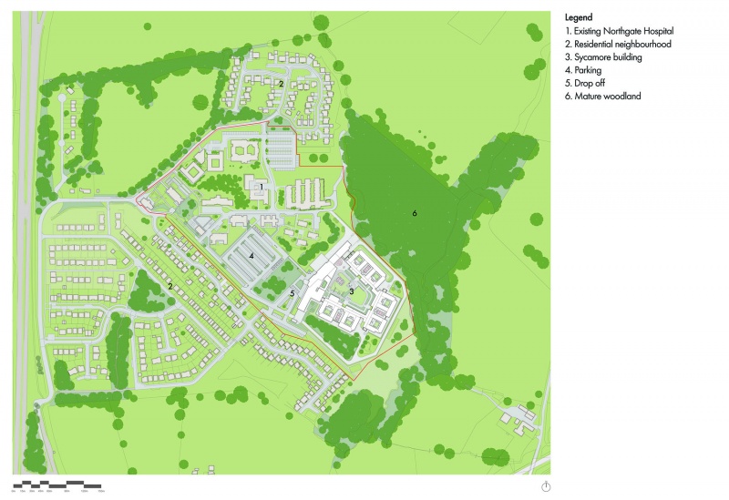 sycamore landscape by medical architecture