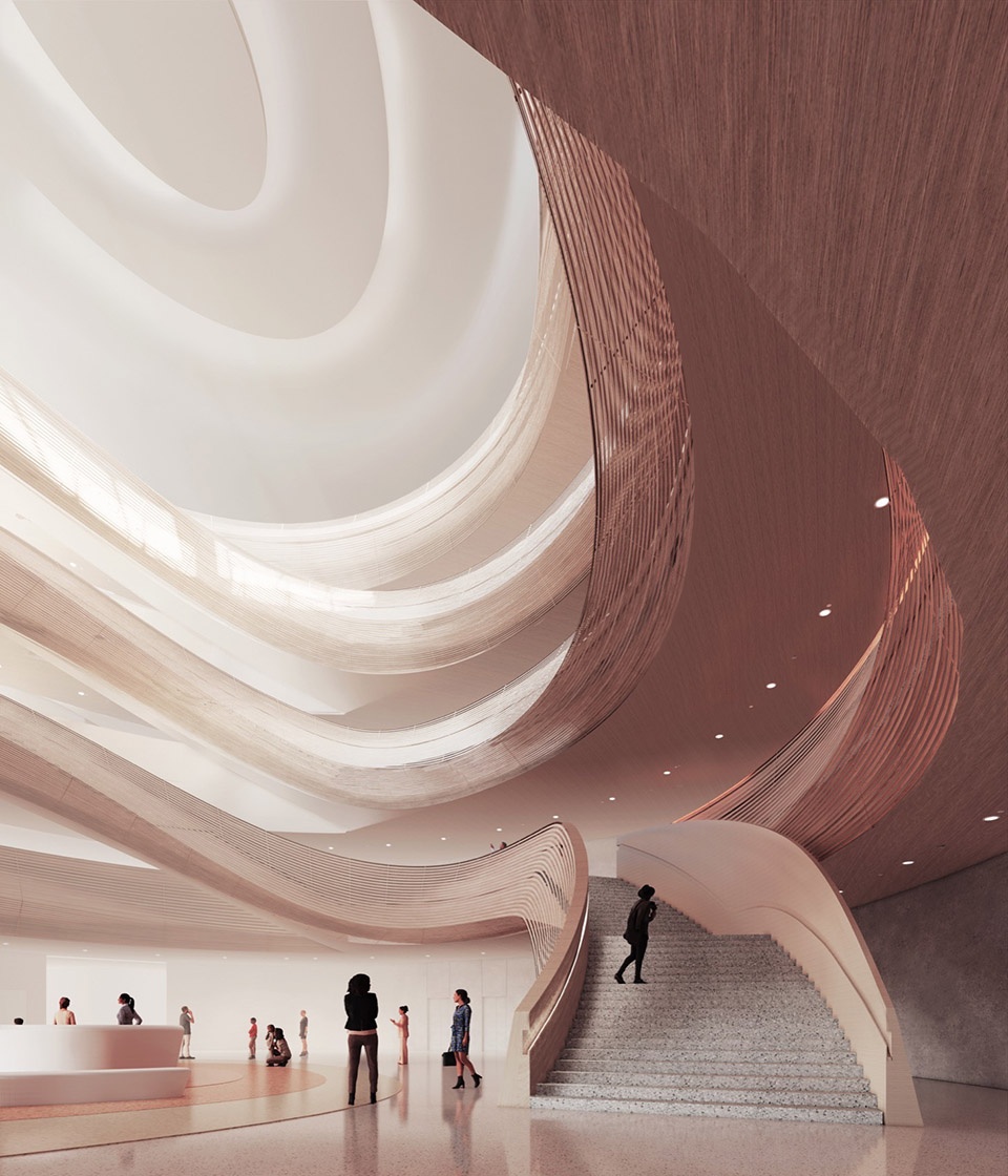 MAD Jiaxing South Lake Future Plaza is under construction