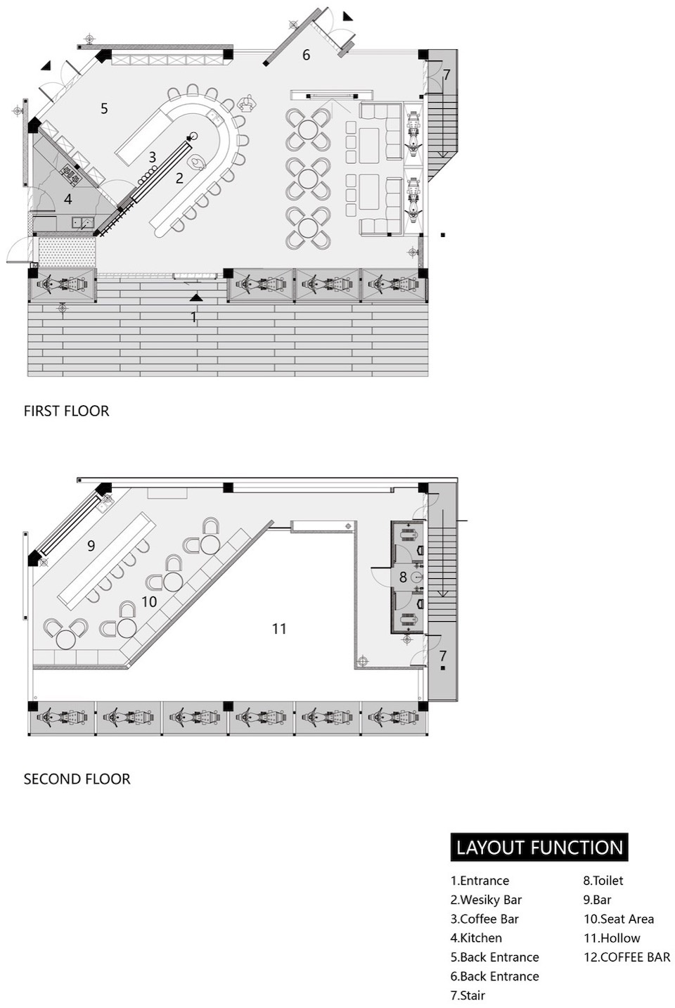 EWclub机车威士忌酒吧 超然建筑工作室