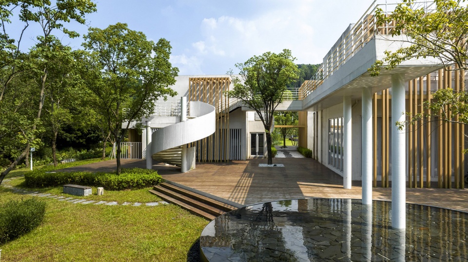 huangma rural revitalization workstation and rural reception hall by 3andwich design