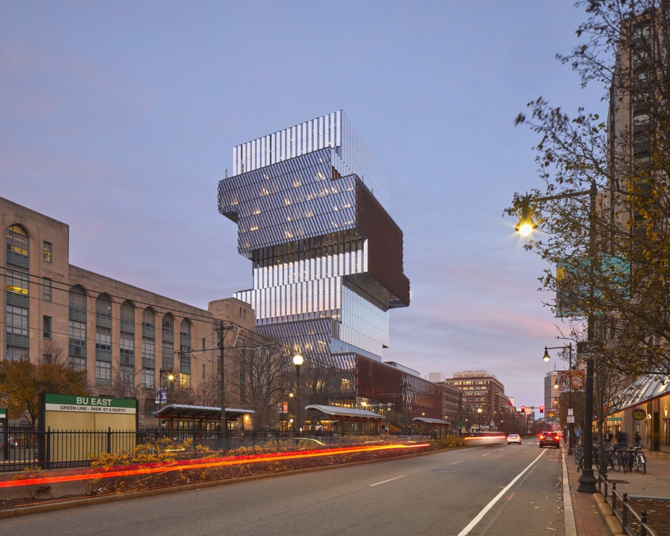 the boston university center for computing data sciences by kpmb architects