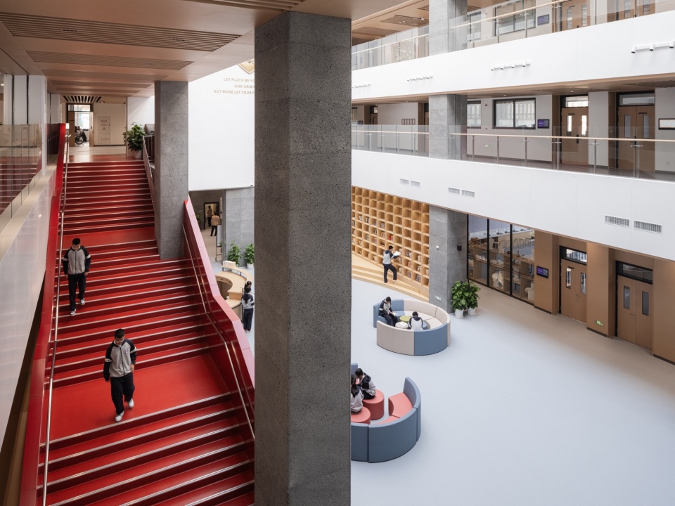 changchun livon senior high school complex by bpd