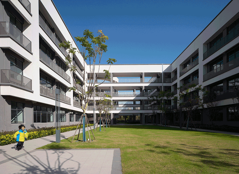 anqing jiankang road primary school by atelier shanghai dachuan archi
