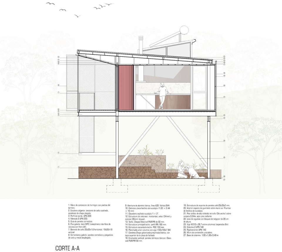 House in the clouds by MALVINA ZAYAT architecture studio