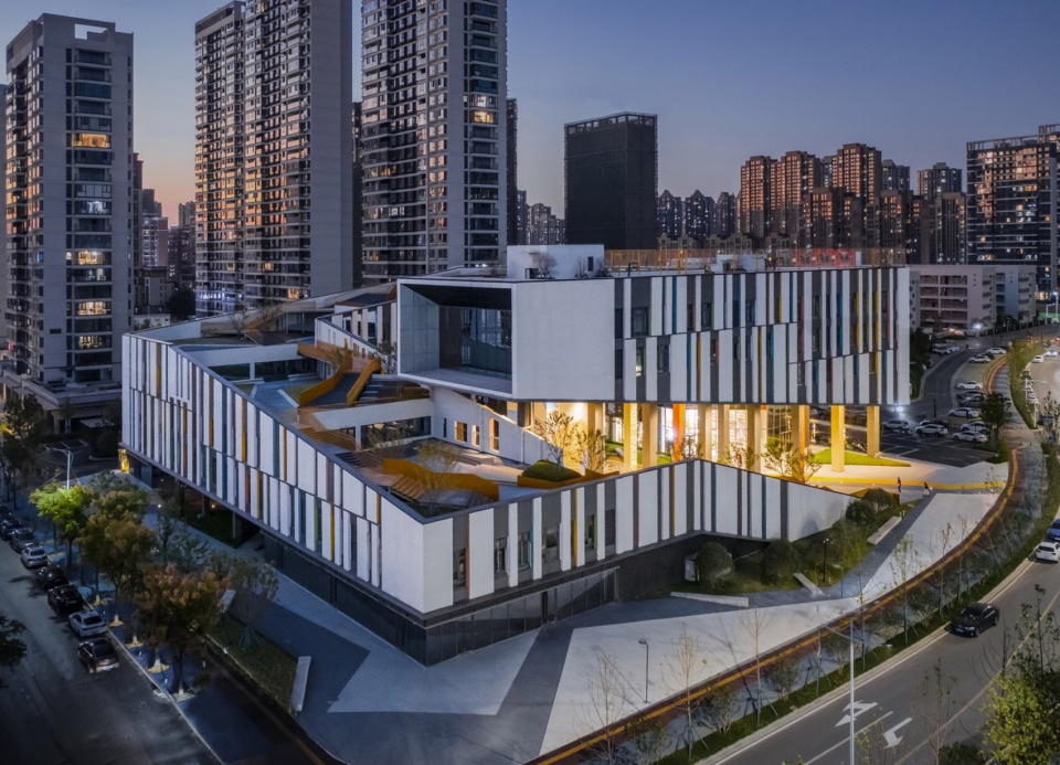 oct vanke century waterfront community service center by shuishi