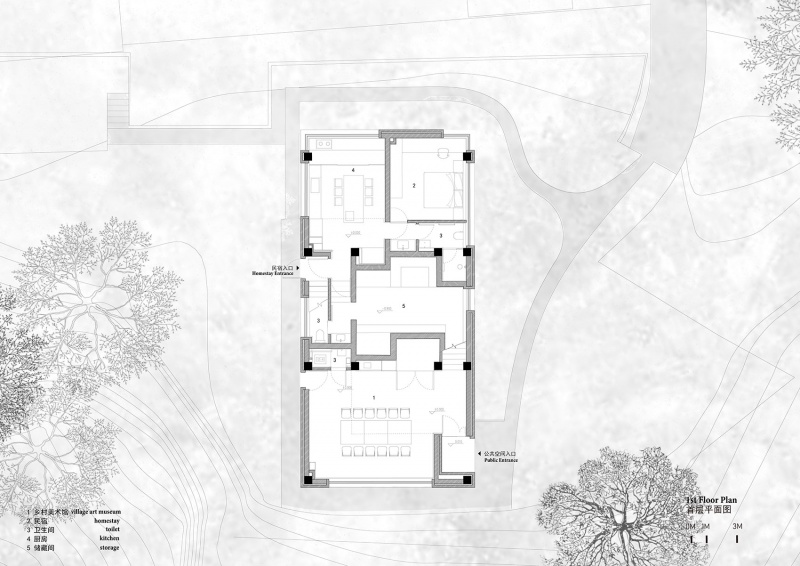 tianyuhe rural design center by farchitect