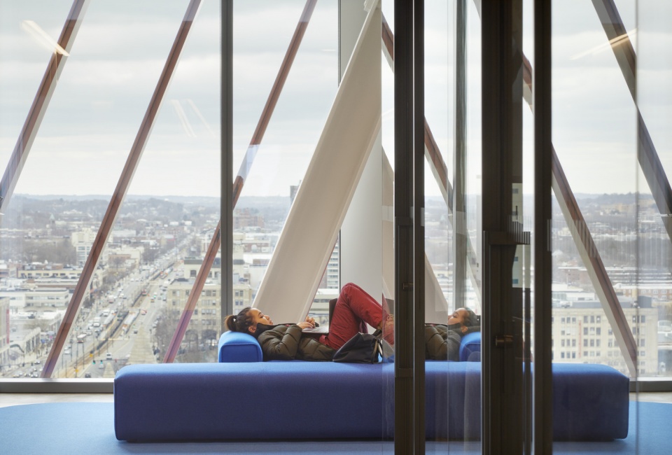 the boston university center for computing data sciences by kpmb architects