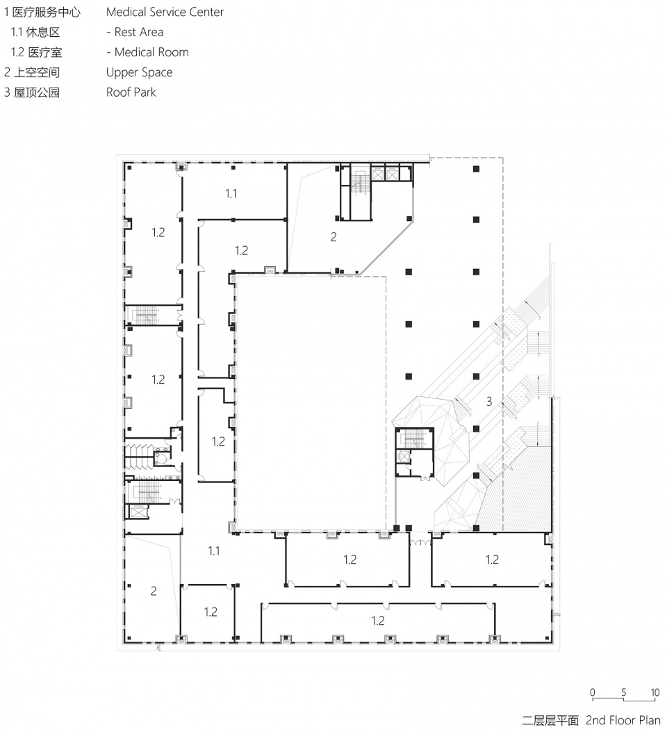 oct vanke century waterfront community service center by shuishi