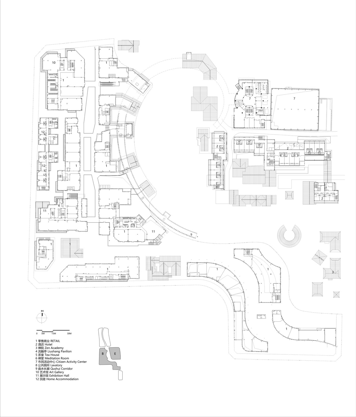 Regional Urban Renewal of Chengdu Pengzhou Longxing Temple Area by BIAD ...