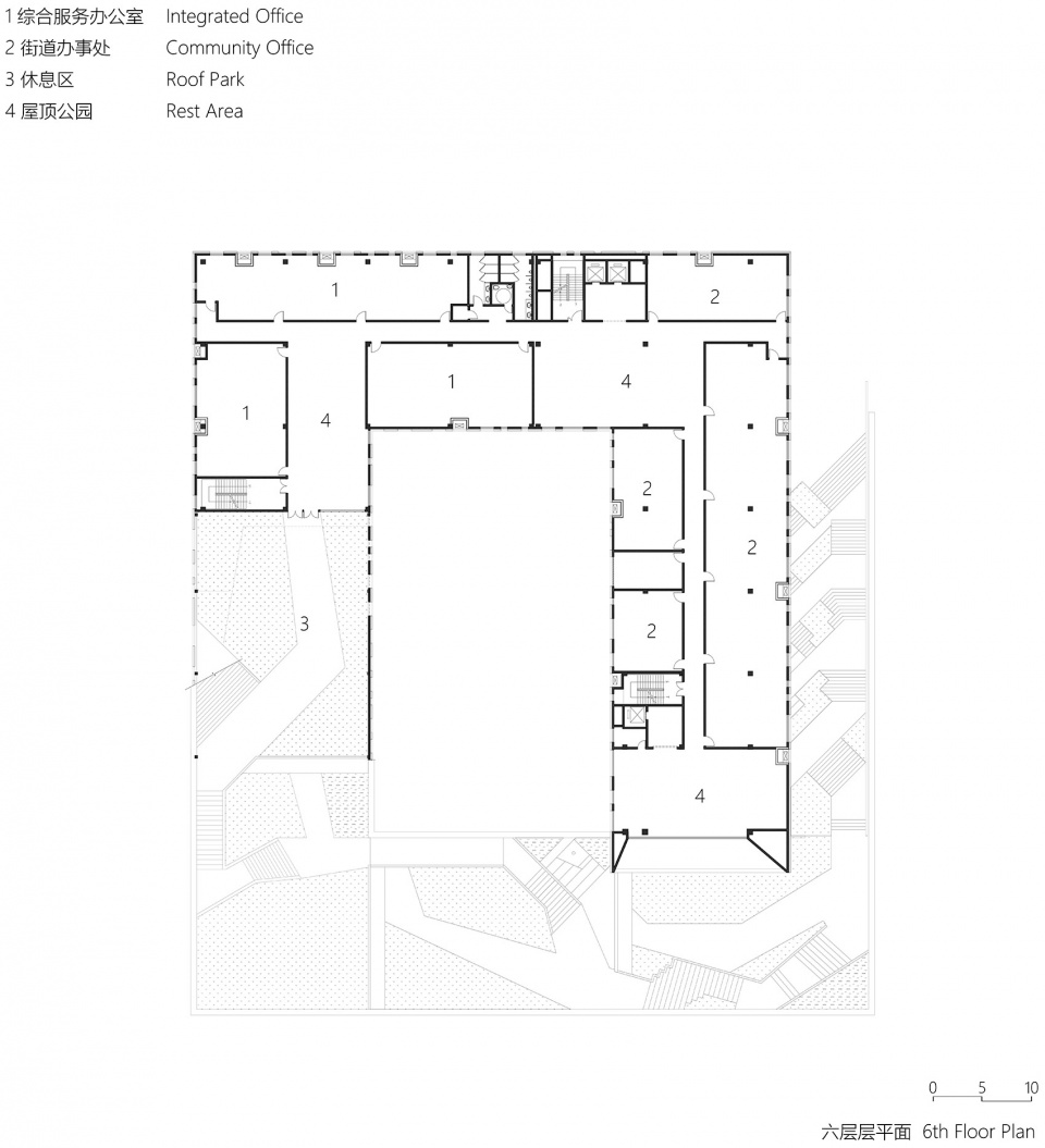 oct vanke century waterfront community service center by shuishi