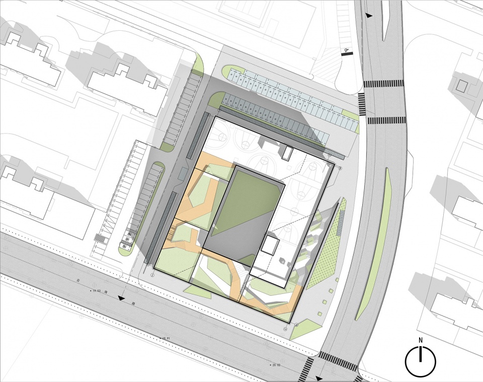 oct vanke century waterfront community service center by shuishi