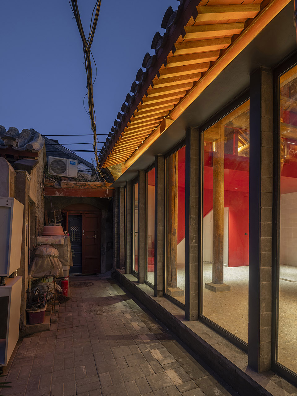 organic renewal of tianqiao tenement courtyards by cu office