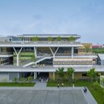 浦东新区青少年活动中心和群众艺术馆 / 山水秀建筑事务所