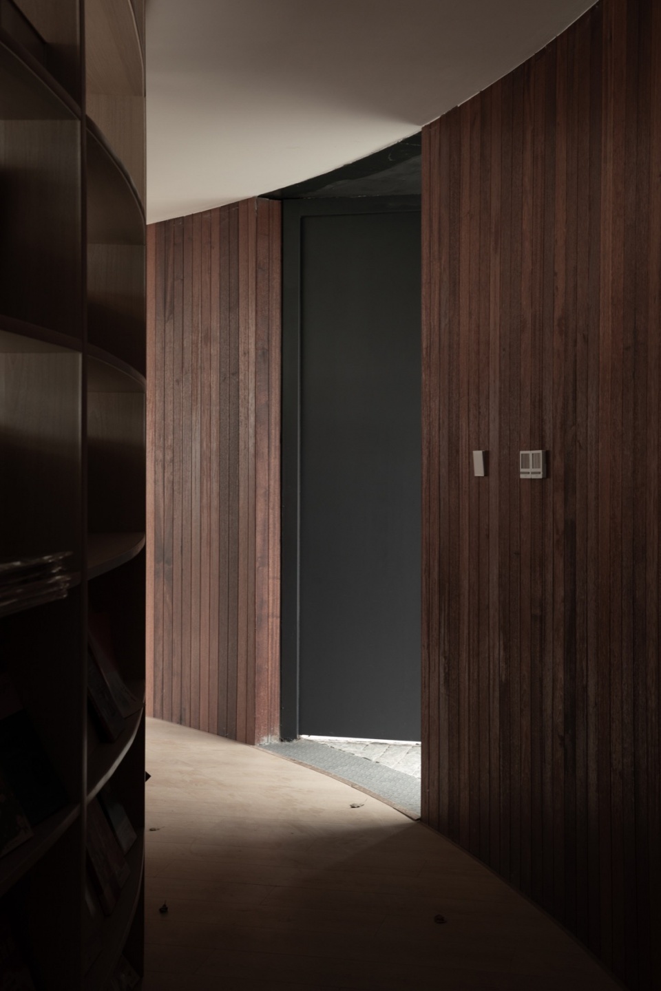 首层入口 ©In Place Studio rural community funded library by in place studio
