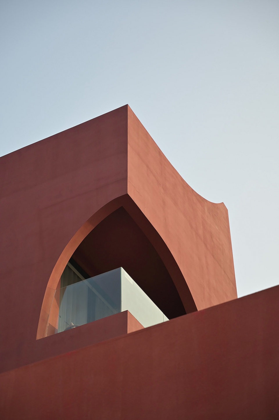 .圆洞之外©潮声 reef book tower by wildurban architects