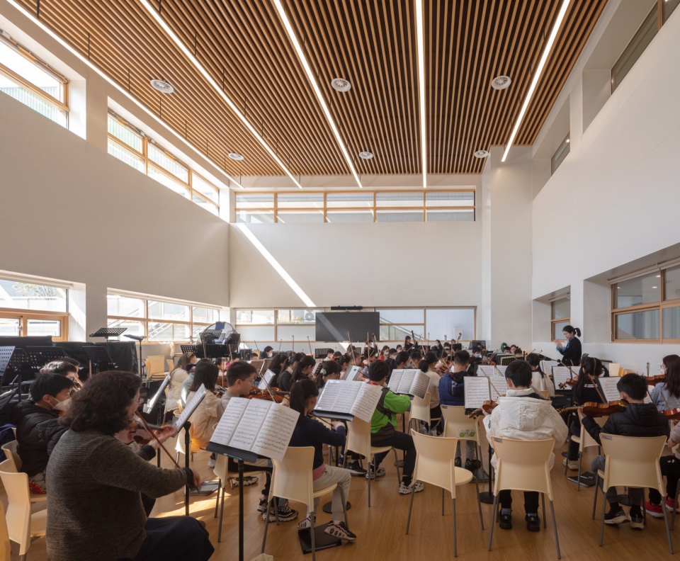 乐器排练厅©苏圣亮 rehearsal hall©Su Shengliang