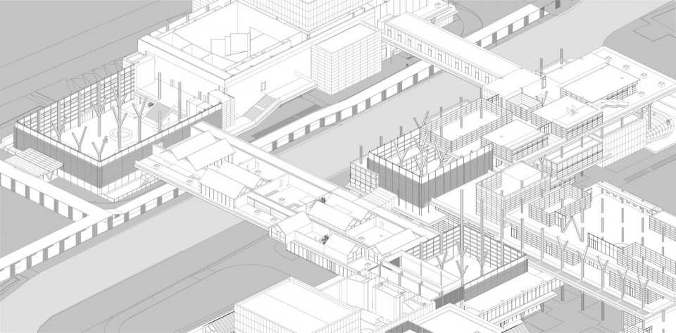 局部轴测图 axonometric drawing