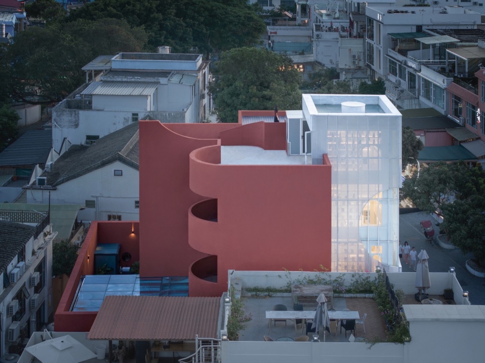 .虚实对比©吴嗣铭 reef book tower by wildurban architects