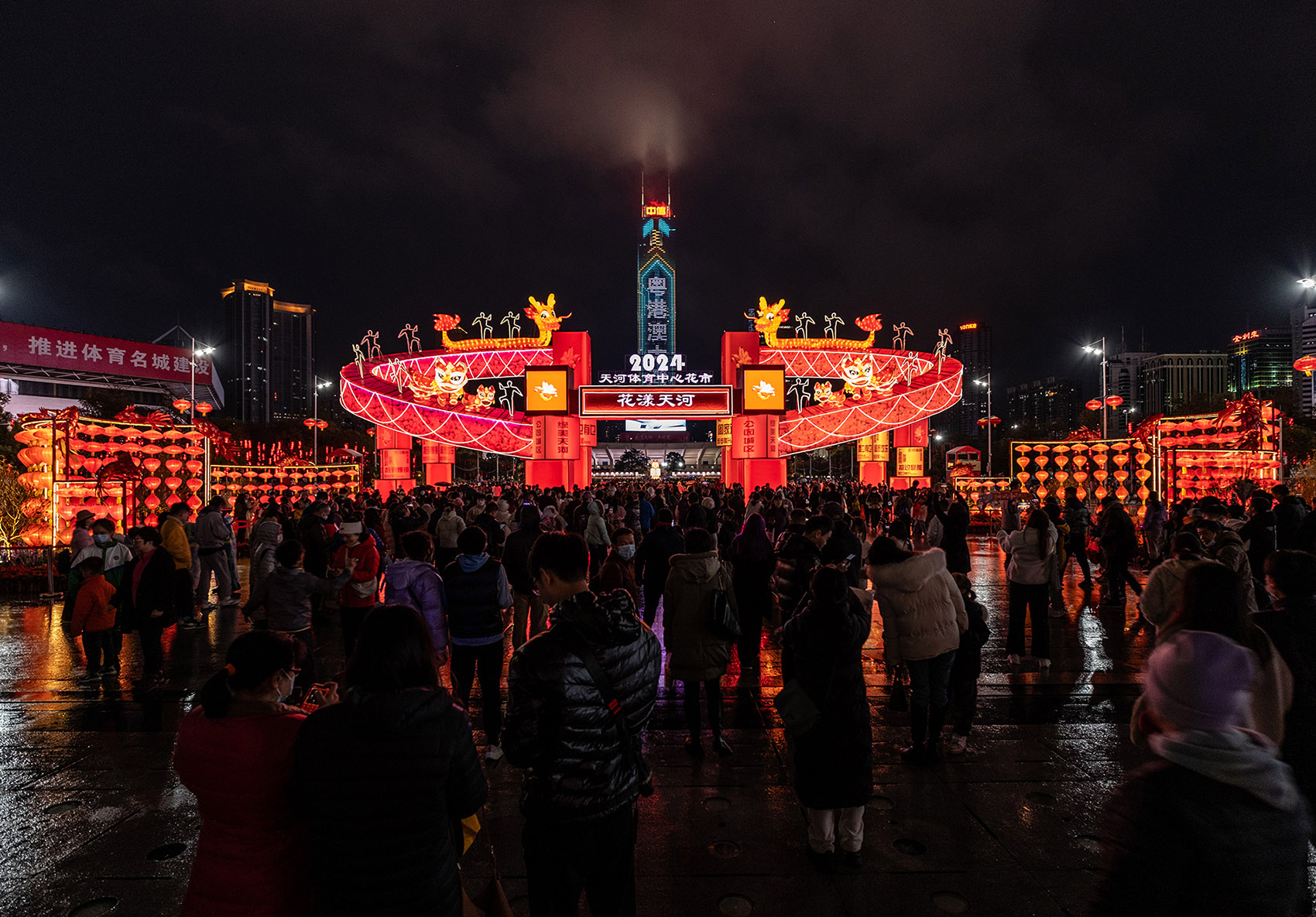 planning and archway design of the 2024 guangzhou tianhe stadium flower market by scutad 37