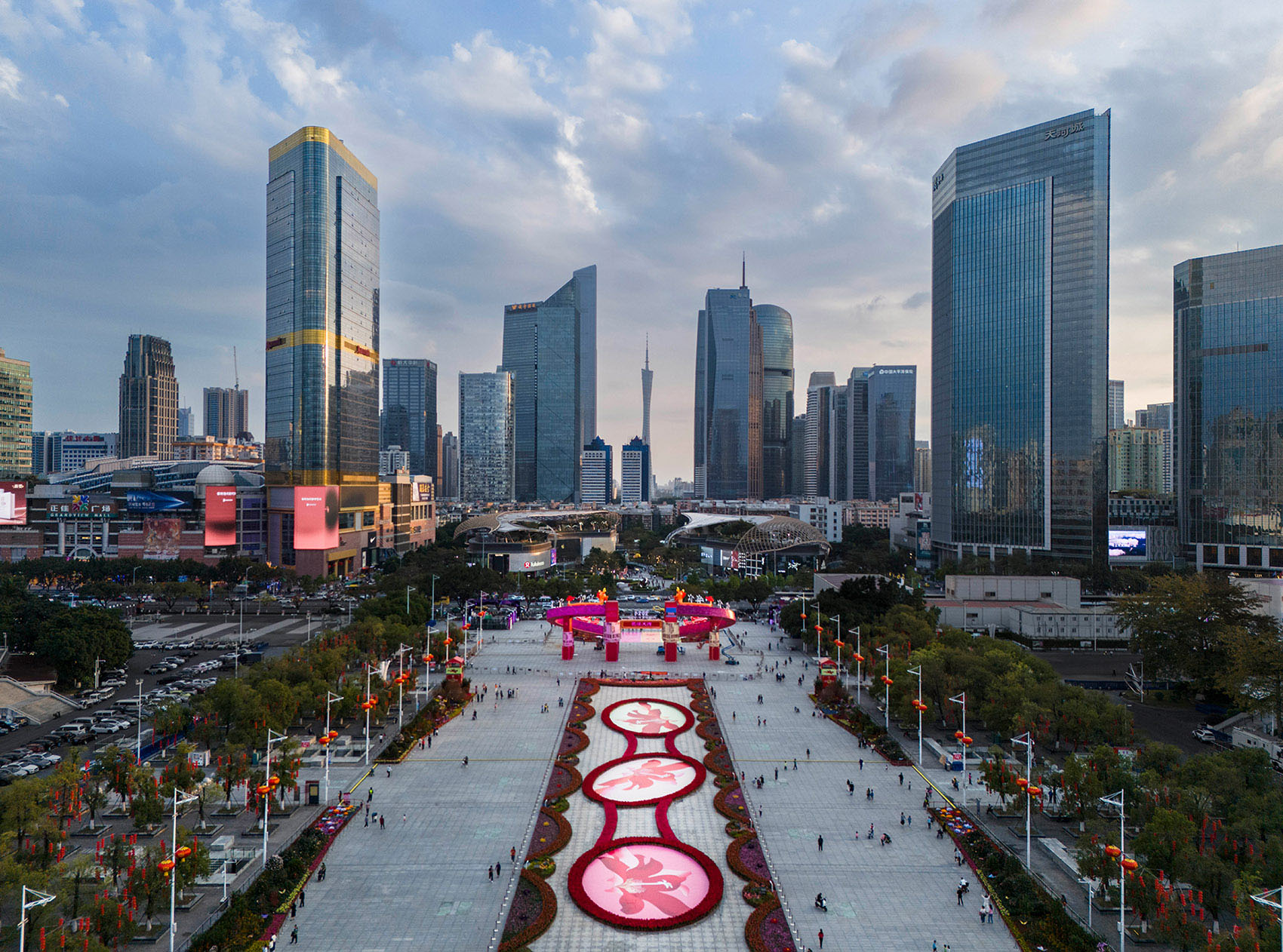 planning and archway design of the 2024 guangzhou tianhe stadium flower market by scutad 6
