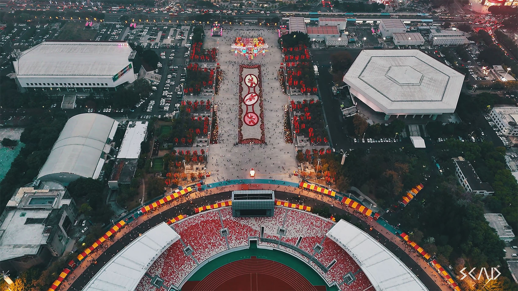 planning and archway design of the 2024 guangzhou tianhe stadium flower market by scutad 7