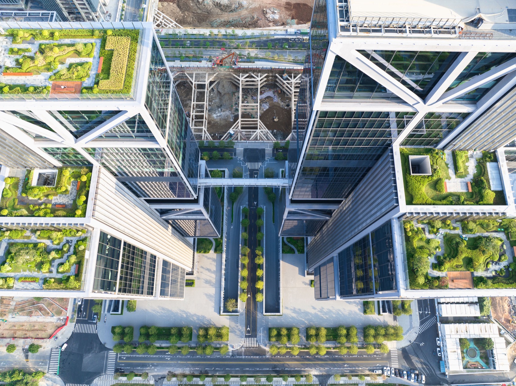 大疆天空之城景观设计，深圳 / 五贝景观 - 谷德设计网