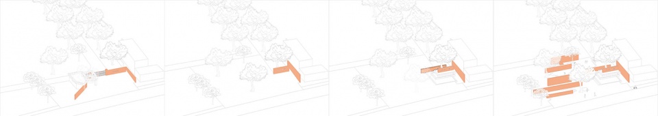 生成图 renovation of peace parks gate 6 entrance on tianbao road by atelier z