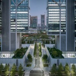 大疆天空之城景观设计，深圳 / 五贝景观
