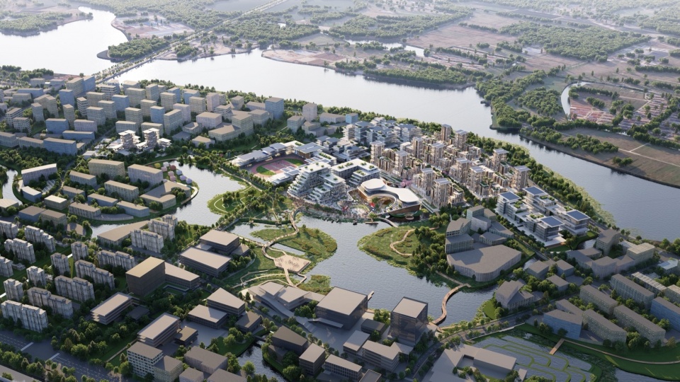 Design of Xicen Science Technology Centre by Foster Partners