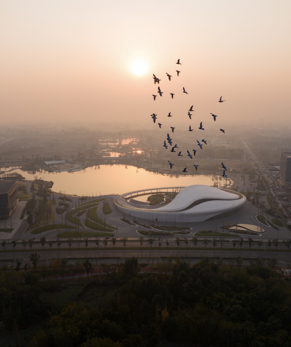 Tianfu Museum of Traditional Chinese Medicine by MUDA Architects