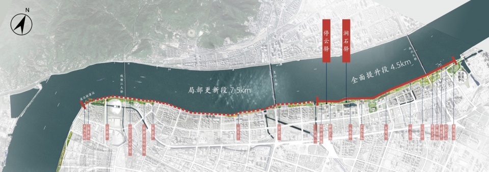 hangzhou riverfront public space·the jianshi station the tingyun station by original design studio of tongji architectural design group c...
