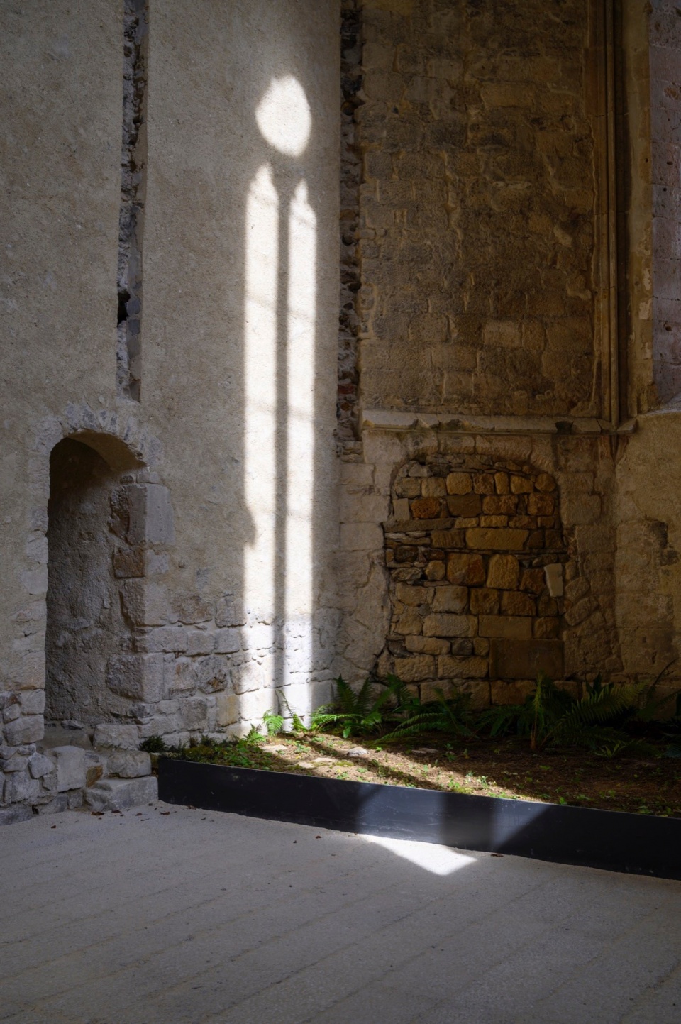 covering the remains of the church of st john the baptist in the zice charterhouse by medprostor