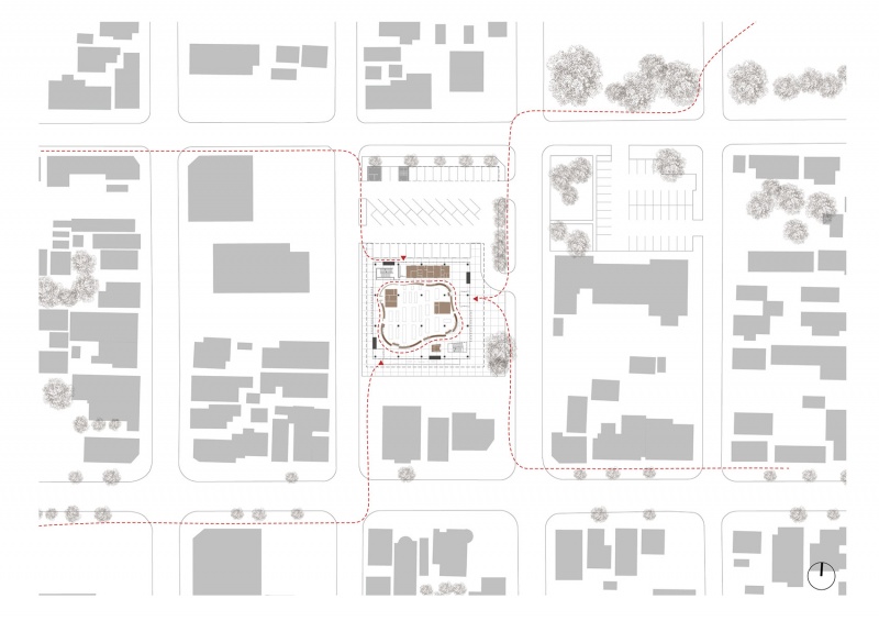 memuro town hall by atelier bnksozo sekkeisha