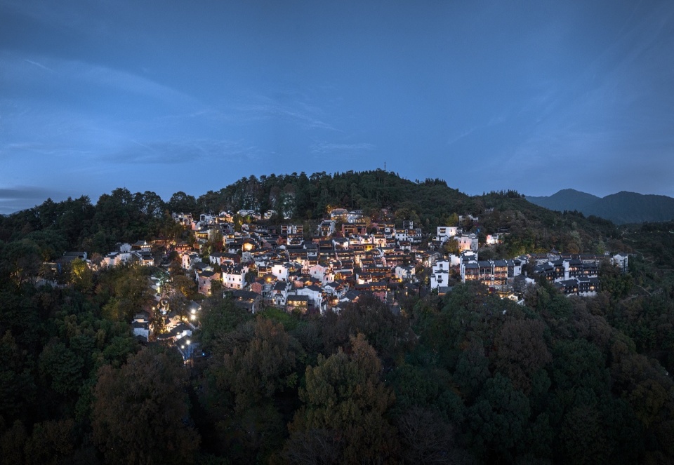 renovation of huangling ancient village by wuyuan village culture media co ltd