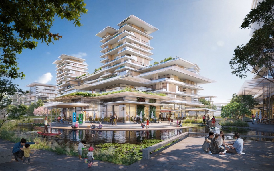 Design of Xicen Science Technology Centre by Foster Partners