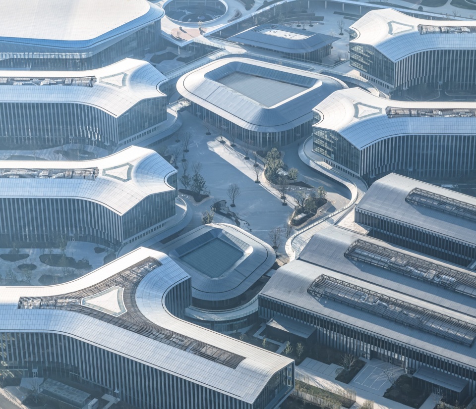 Hangzhou Alibaba DAMO Nanhu Industry Park by Aedas